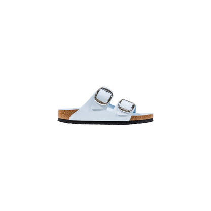 Birkenstock Blue Artificial Leather Slippers - HBPS Beauty & Fashion