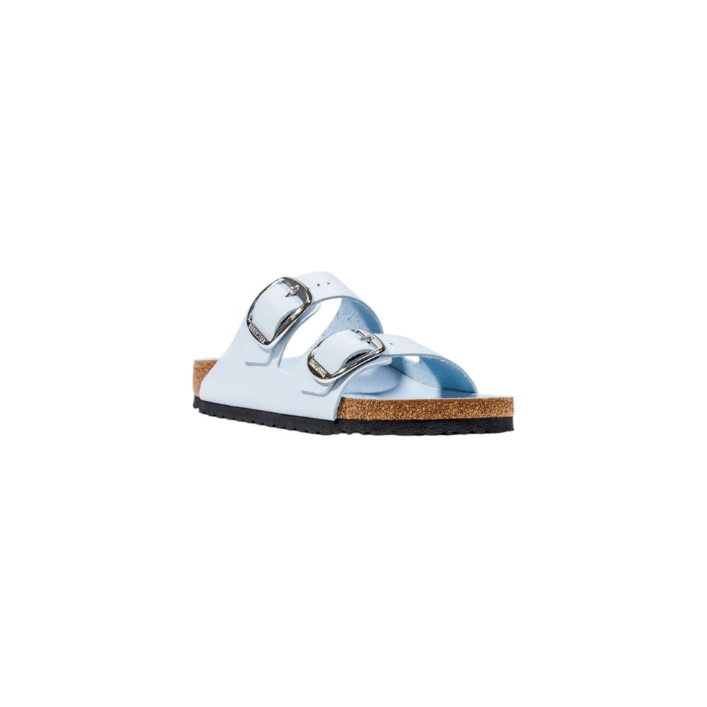 Birkenstock Blue Artificial Leather Slippers - HBPS Beauty & Fashion