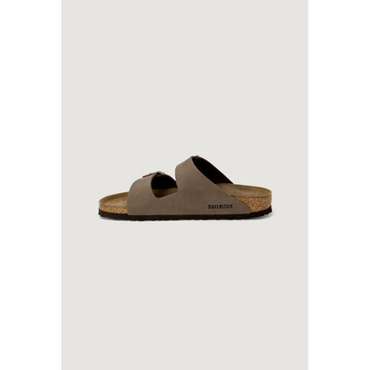 Birkenstock Brown Synthetic Flat Sandals - HBPS Beauty & Fashion