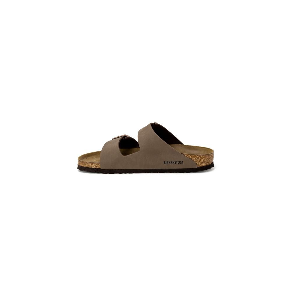 Birkenstock Brown Synthetic Flat Sandals - HBPS Beauty & Fashion