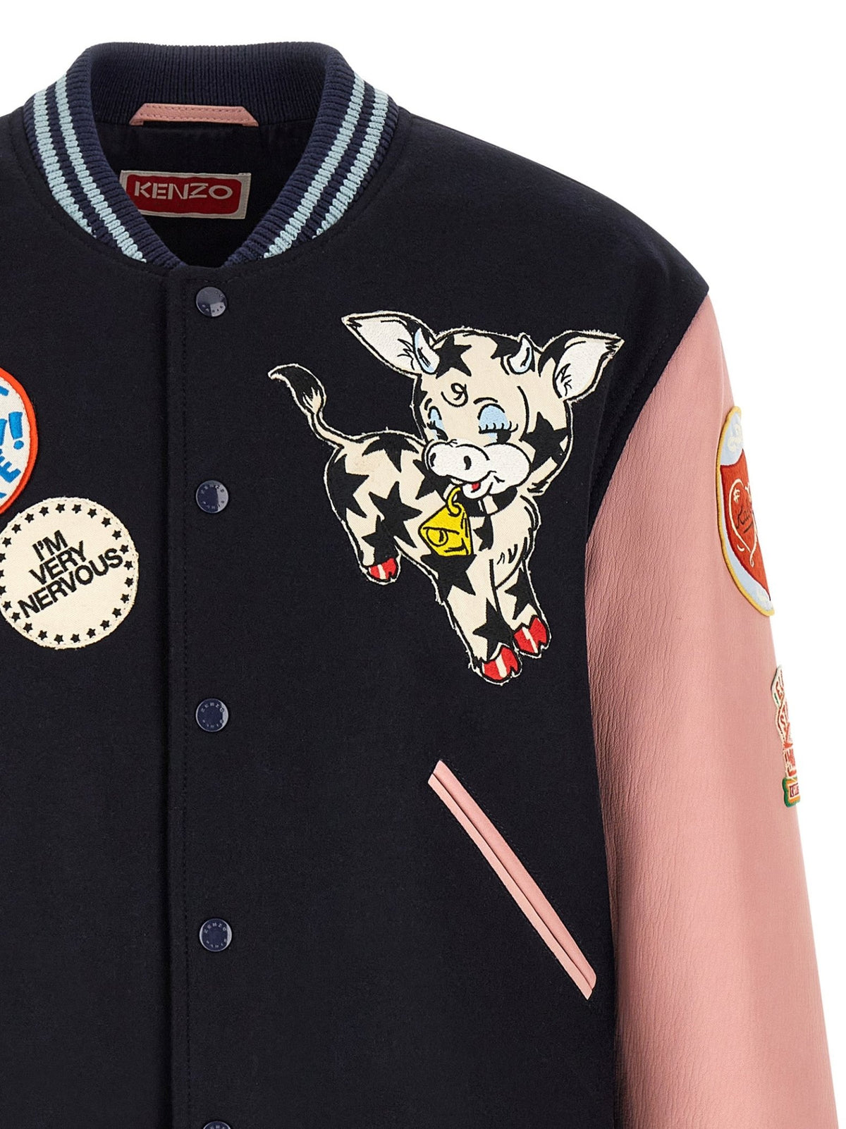 Bomber Kenzo homme en laine multicolore – KE-332858 - HBPS Beauty & Fashion