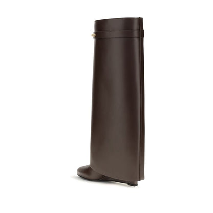 Bottes Givenchy femme Shark en cuir de veau marron – GI-BE703XE1J7202 - HBPS Beauty & Fashion