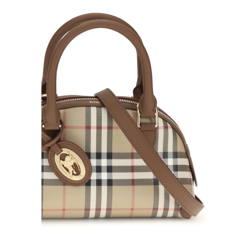 Burberry Beige Canvas Handbag - HBPS Beauty & Fashion