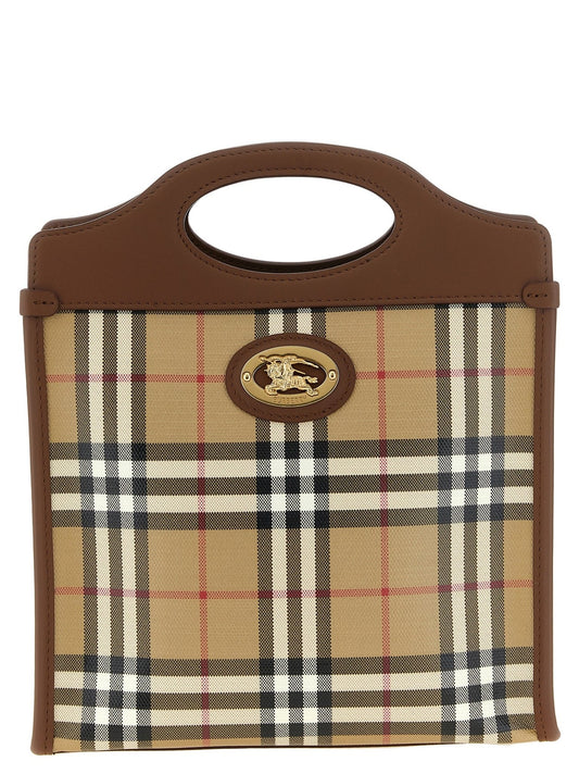Burberry Beige Cotton Handbag - HBPS Beauty & Fashion