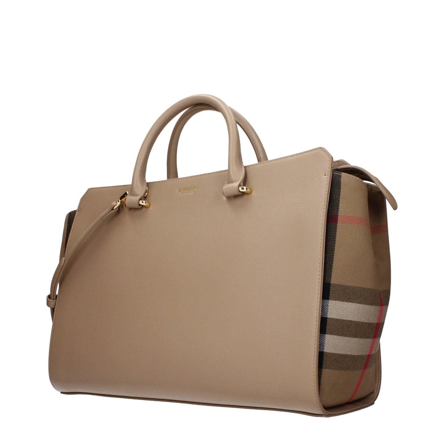 Burberry Beige Leather Handbag - HBPS Beauty & Fashion