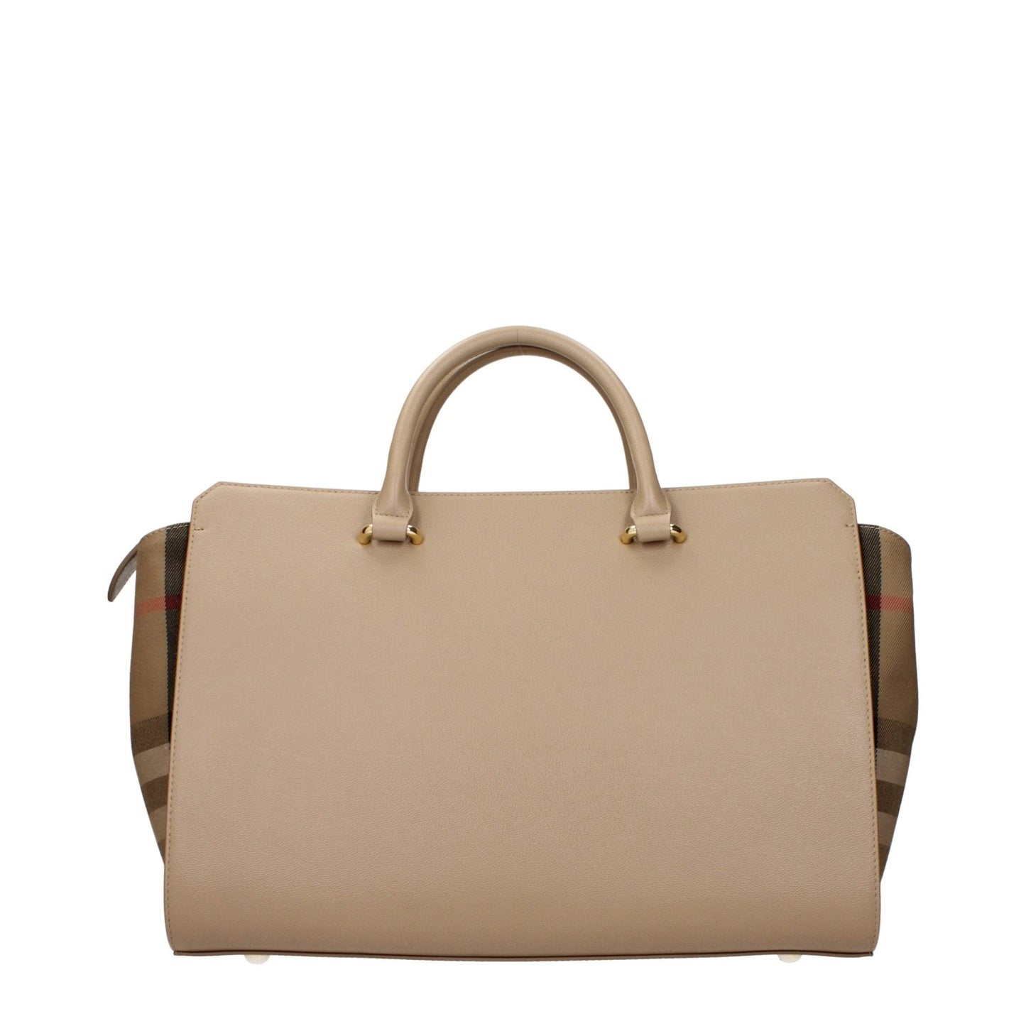 Burberry Beige Leather Handbag - HBPS Beauty & Fashion