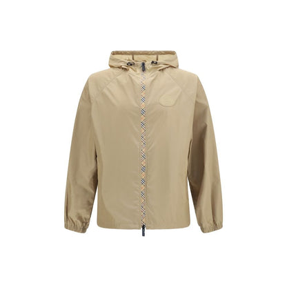 Burberry Beige Nylon Shell Jacket - HBPS Beauty & Fashion