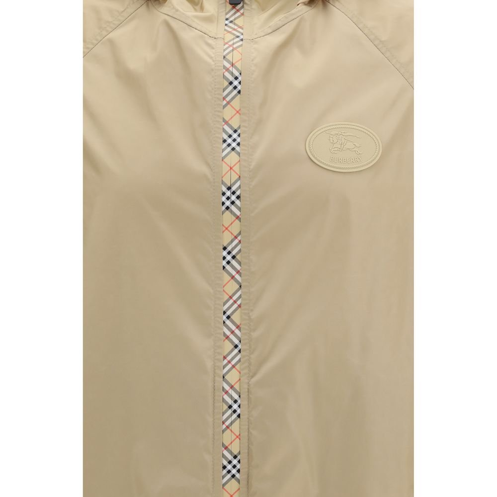 Burberry Beige Nylon Shell Jacket - HBPS Beauty & Fashion