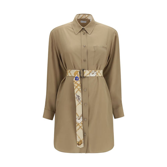 Burberry Beige Silk Casual Dress - HBPS Beauty & Fashion