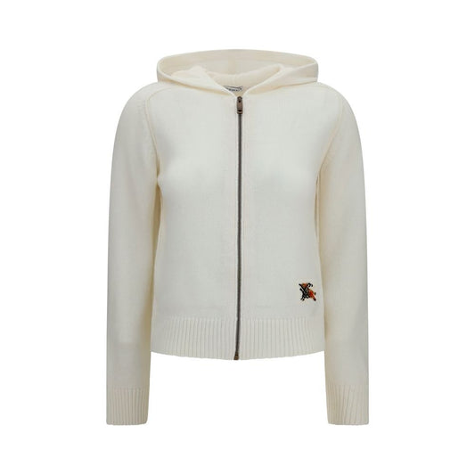 Burberry Beige Wool Oves Aries Hoodie - HBPS Beauty & Fashion