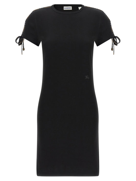 Burberry Black Cotton Short Dress - HBPS Beauty & Fashion