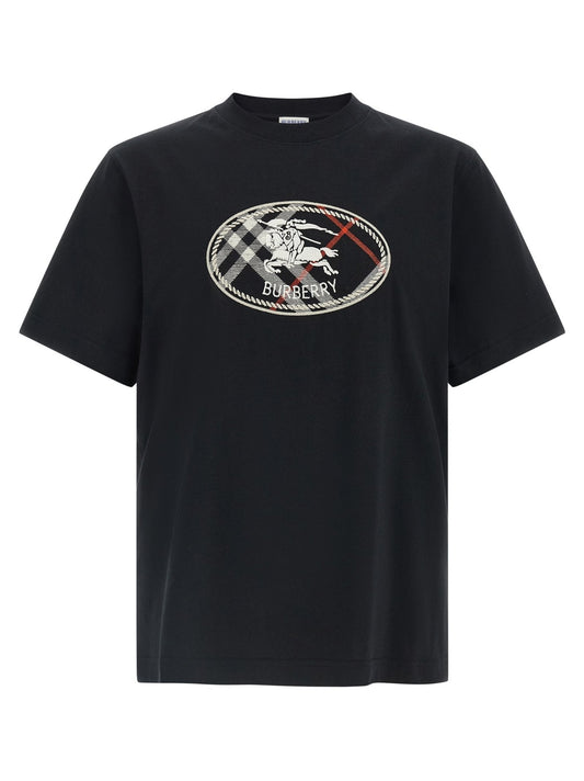 Burberry Black Cotton T-Shirt - HBPS Beauty & Fashion