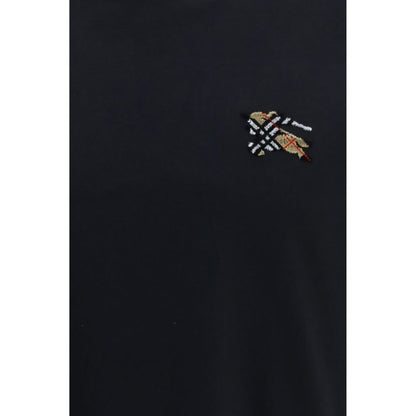 Burberry Black Cotton T-Shirt - HBPS Beauty & Fashion