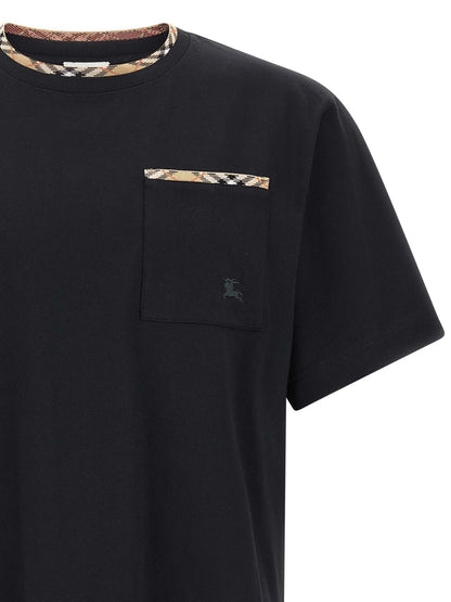 Burberry Black Cotton T-Shirt - HBPS Beauty & Fashion