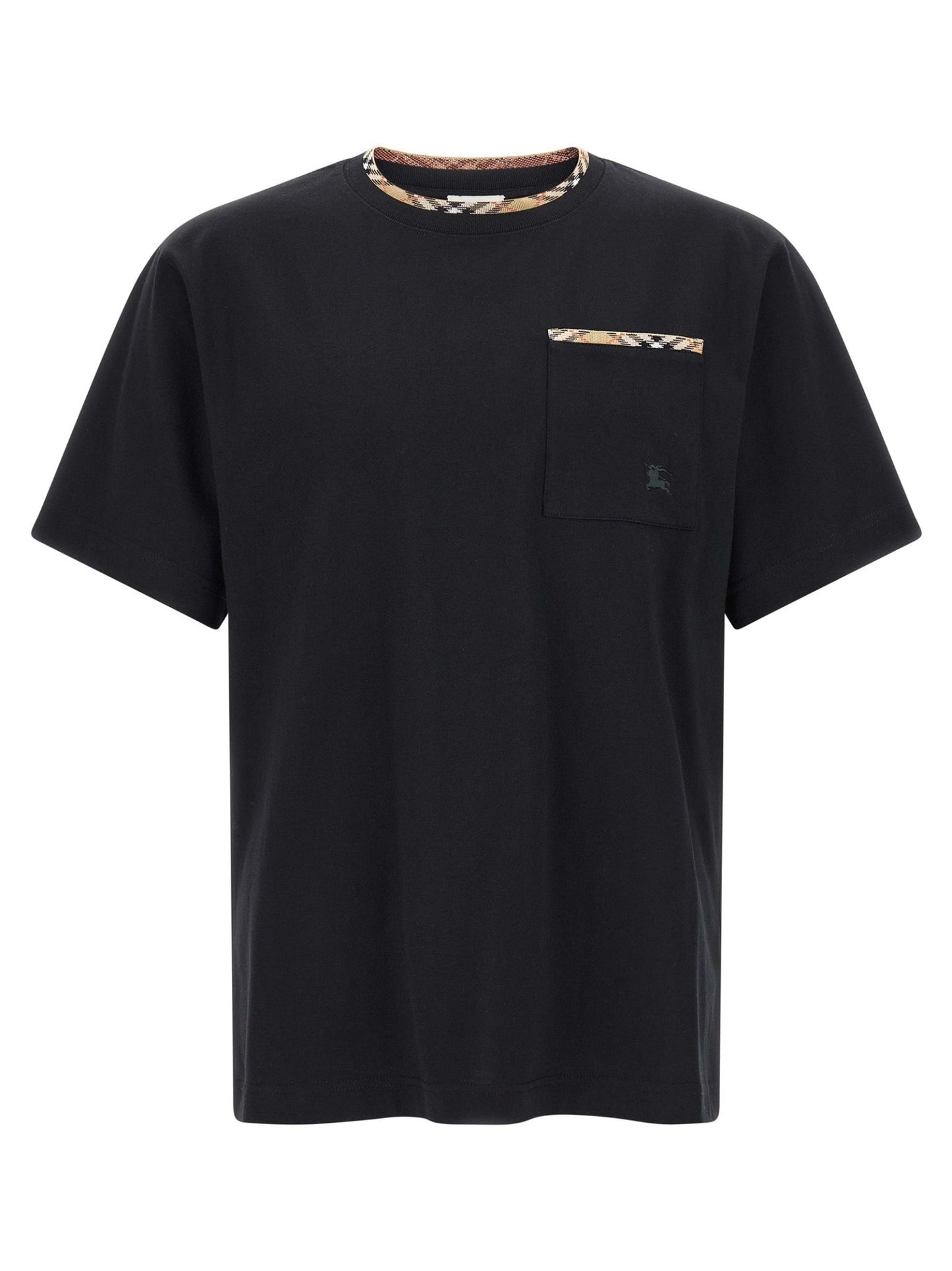 Burberry Black Cotton T-Shirt - HBPS Beauty & Fashion