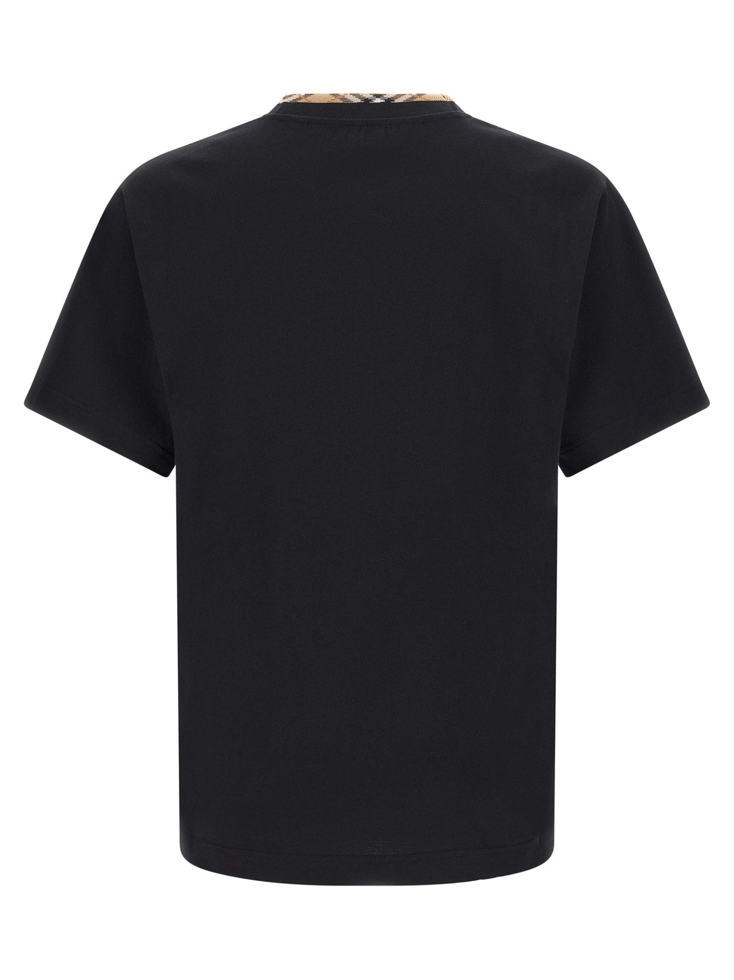 Burberry Black Cotton T-Shirt - HBPS Beauty & Fashion