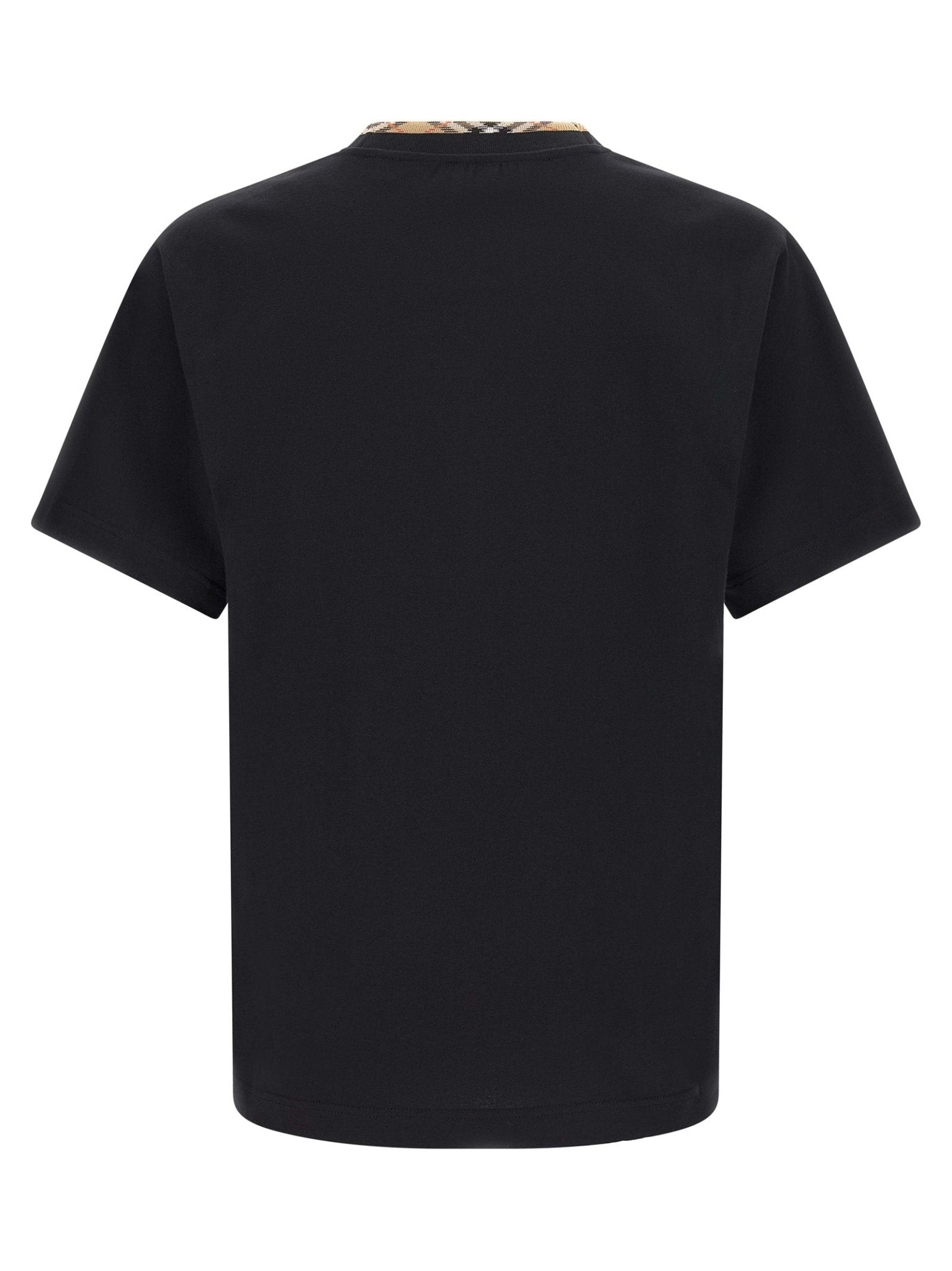 Burberry Black Cotton T-Shirt - HBPS Beauty & Fashion