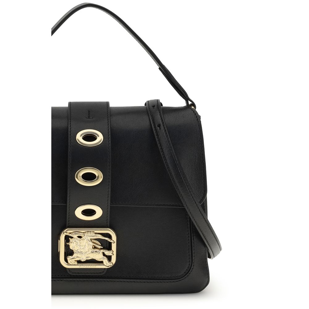 Burberry Black Lamb Ovis Aries Aries Handbag - HBPS Beauty & Fashion