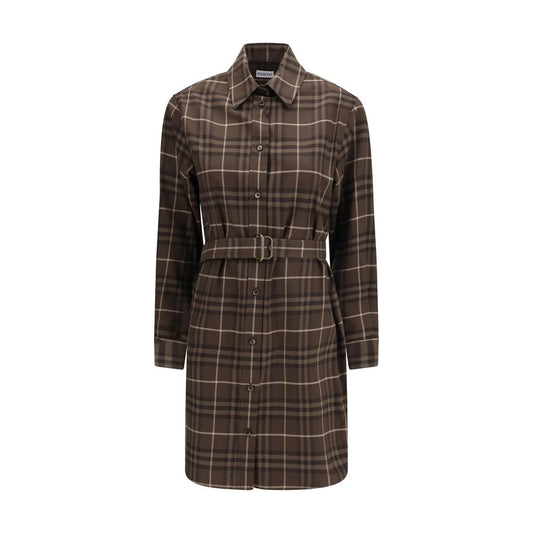 Burberry Brown Cotton Casual Dress - HBPS Beauty & Fashion