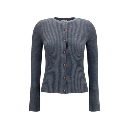 Burberry Gray Cashmere Cardigan - HBPS Beauty & Fashion