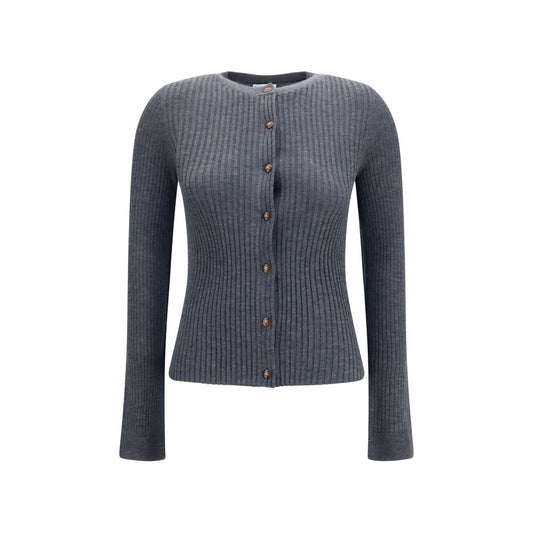 Burberry Gray Cashmere Cardigan - HBPS Beauty & Fashion