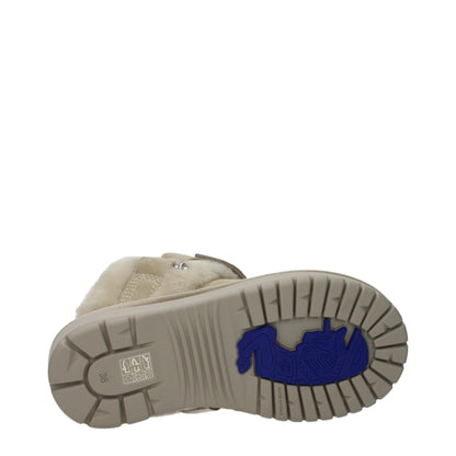 Burberry Green Leather Slippers - HBPS Beauty & Fashion
