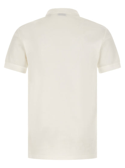 Burberry White Cotton Polo Shirt - HBPS Beauty & Fashion
