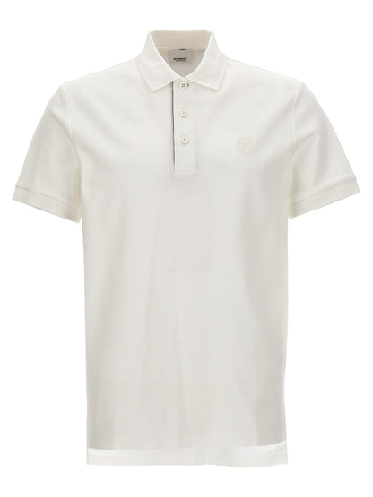 Burberry White Cotton Polo Shirt - HBPS Beauty & Fashion
