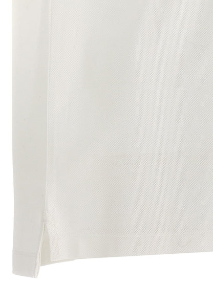Burberry White Cotton Polo Shirt - HBPS Beauty & Fashion