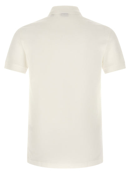 Burberry White Cotton Polo Shirt - HBPS Beauty & Fashion