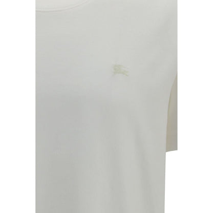 Burberry White Cotton T-Shirt - HBPS Beauty & Fashion