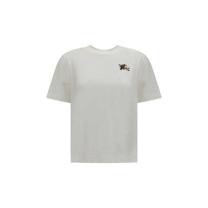 Burberry White Cotton T-Shirt - HBPS Beauty & Fashion