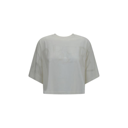 Burberry White Cotton T-Shirt - HBPS Beauty & Fashion