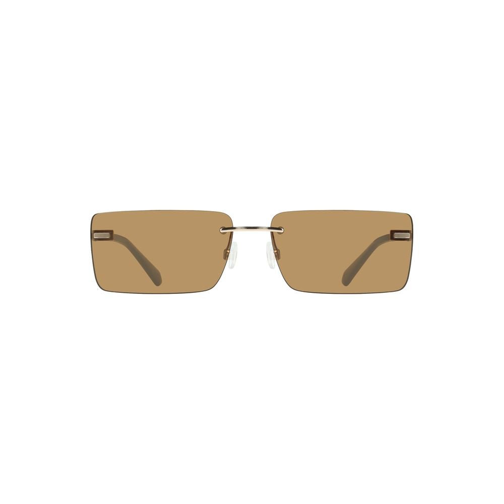 Calvin Klein Beige Metal Women Sunglasses - HBPS Beauty & Fashion