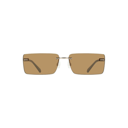 Calvin Klein Beige Metal Women Sunglasses - HBPS Beauty & Fashion