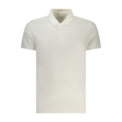 Calvin Klein Bianco Cotton Men Polo - HBPS Beauty & Fashion