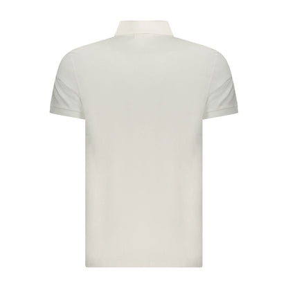 Calvin Klein Bianco Cotton Men Polo - HBPS Beauty & Fashion