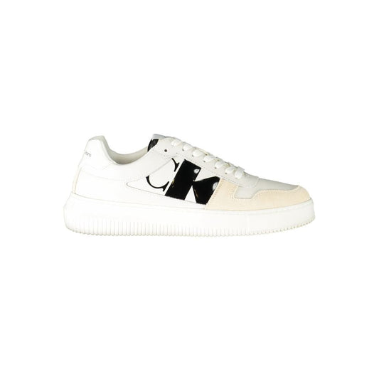 Calvin Klein Bianco Leather Men Sneaker - HBPS Beauty & Fashion