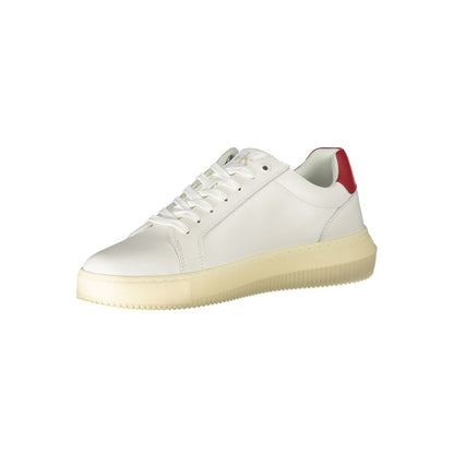 Calvin Klein Bianco Leather Men's Sneaker - HBPS Beauty & Fashion