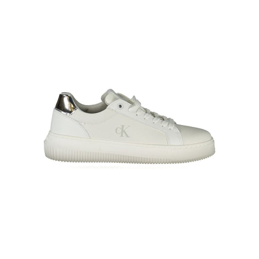 Calvin Klein Bianco Poliuretano Donna Sneaker - HBPS Beauty & Fashion