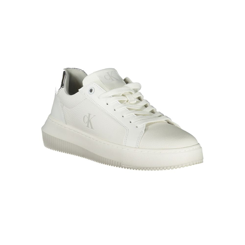 Calvin Klein Bianco Poliuretano Donna Sneaker - HBPS Beauty & Fashion