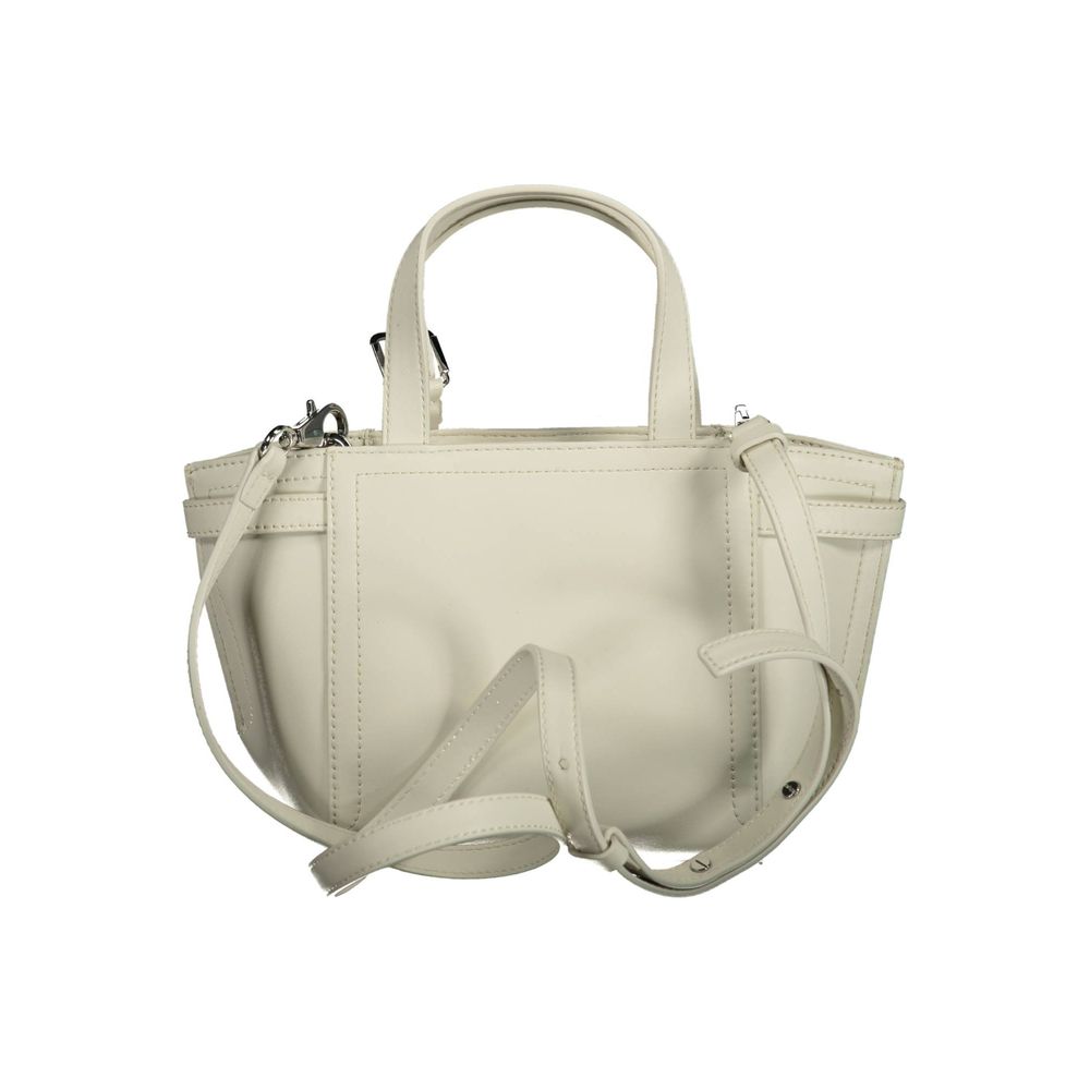 Calvin Klein Bianco Polyester Women Handbag - HBPS Beauty & Fashion