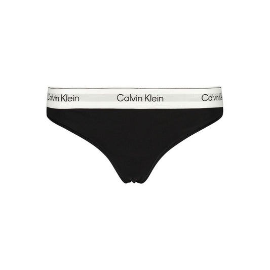 Calvin Klein Black Cotton Women's Underwear - HBPS Beauty & Fashion
