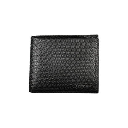 Calvin Klein Black Leather Men Wallet - HBPS Beauty & Fashion