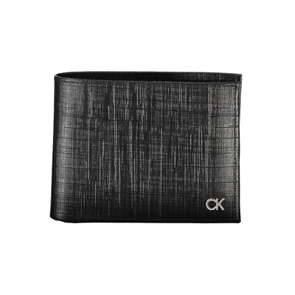 Calvin Klein Black Leather Mens Wallet - HBPS Beauty & Fashion