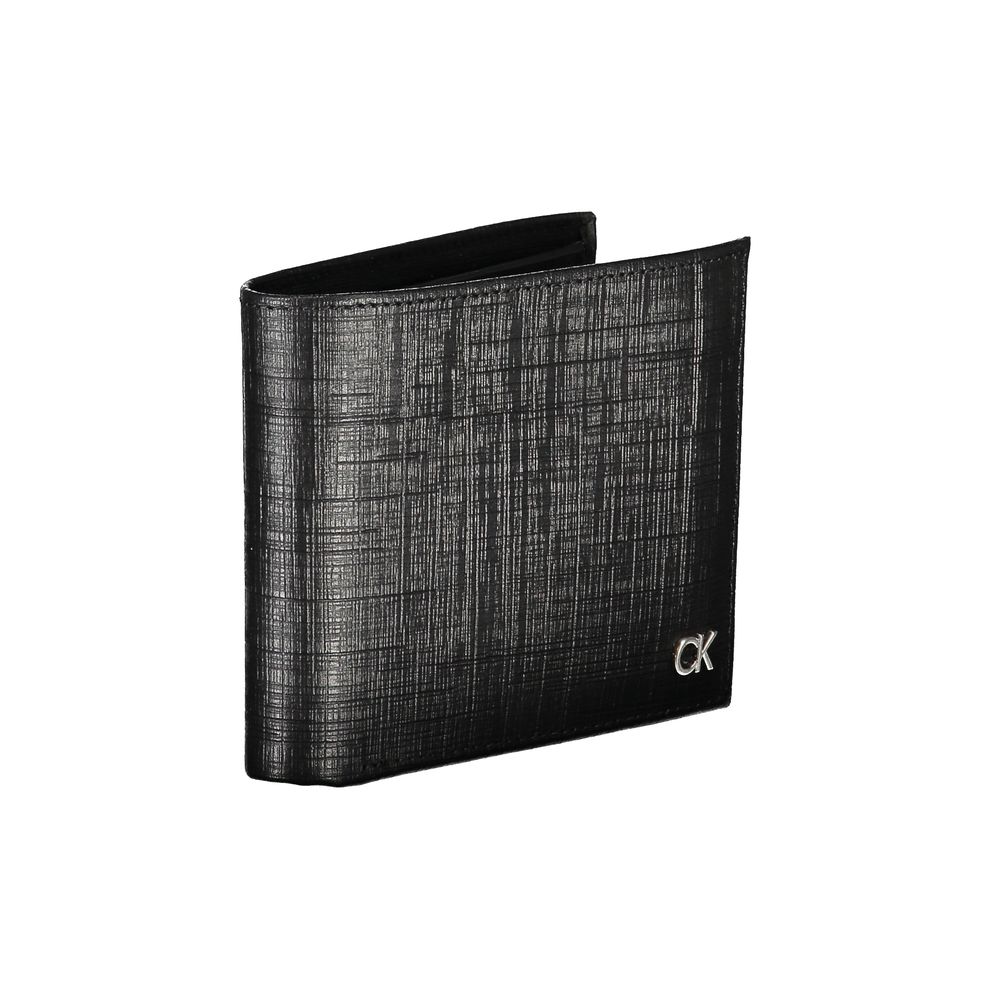 Calvin Klein Black Leather Mens Wallet - HBPS Beauty & Fashion