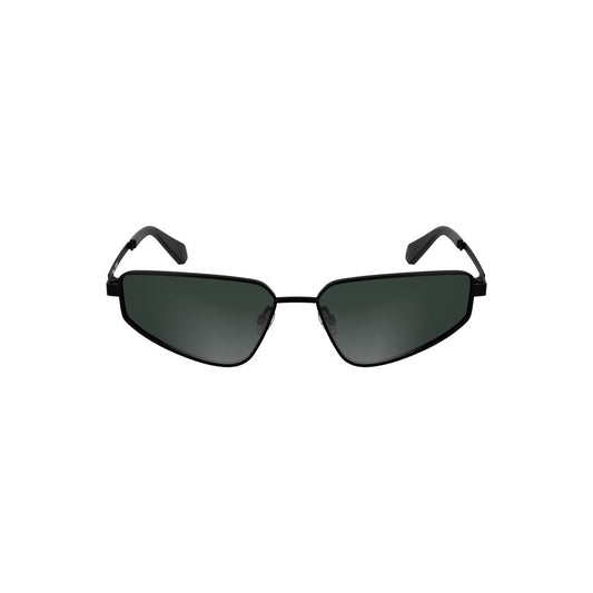 Calvin Klein Black Metal Women Sunglasses - HBPS Beauty & Fashion