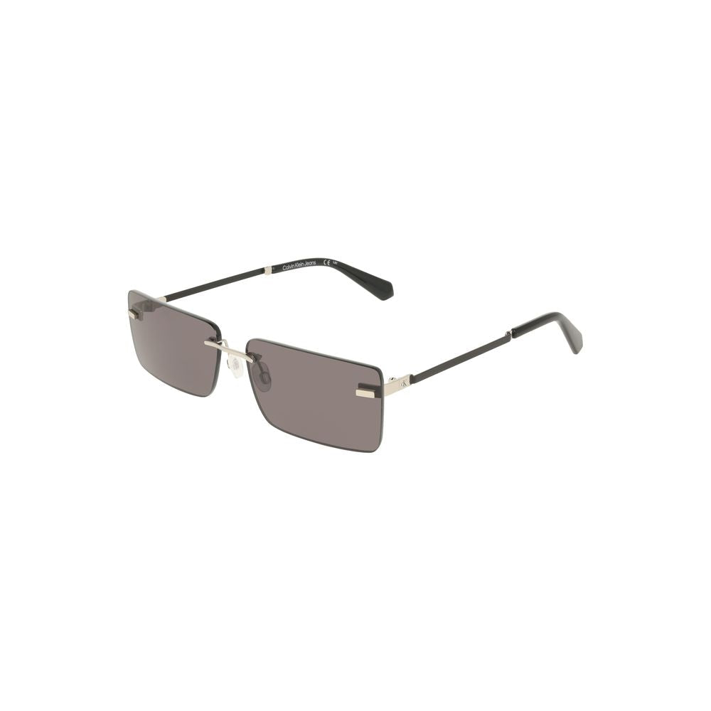 Calvin Klein Black Metal Women Sunglasses - HBPS Beauty & Fashion