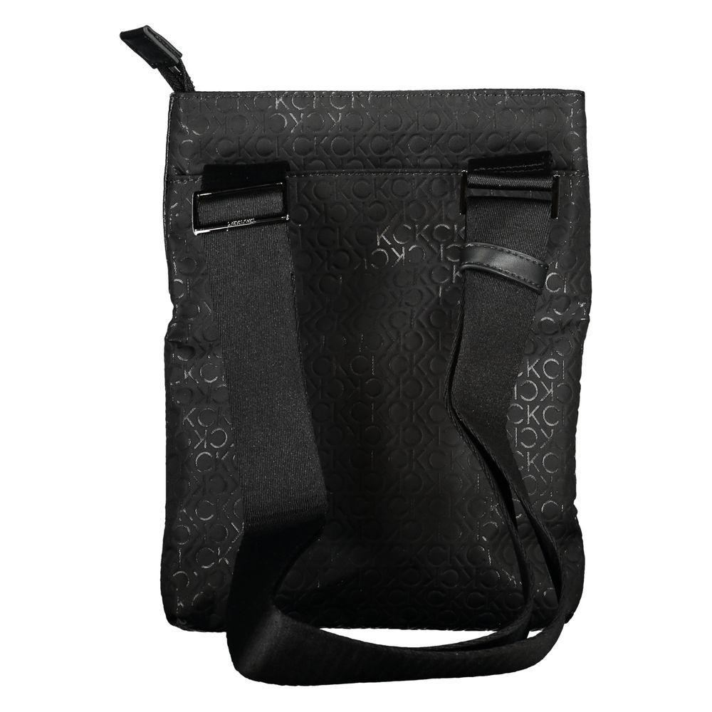 Calvin Klein Black Polyester Men's Shoulder Bag - HBPS Beauty & Fashion