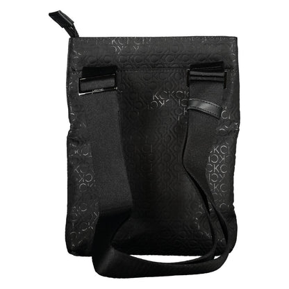Calvin Klein Black Polyester Men's Shoulder Bag - HBPS Beauty & Fashion